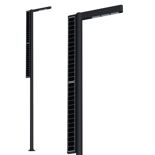 New-Type Solar Street Light - Vertical Solar Panel