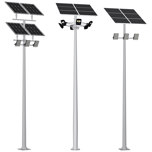 15-Meter Solar High-Mast Light for Square