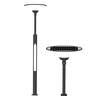 Vintage solar garden light