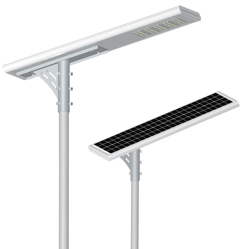 All-in-one solar street light with motion sensor